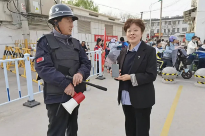 暖心校園保安，傳遞正能量