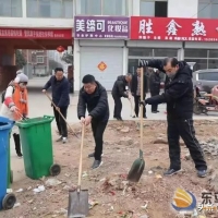 縣檢驗檢測中心開展“清潔一店一桶”主題黨