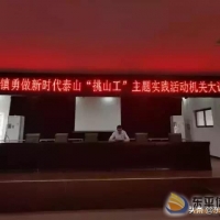 斑鳩店鎮(zhèn)召開勇做新時代泰山“挑山工”主題