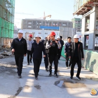 黃河灘區(qū)脫貧遷建工程建設指揮部：邁著匆匆