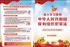 《反有組織犯罪法》知識(shí)宣傳