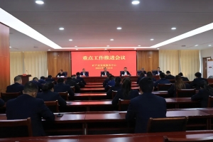 縣礦產(chǎn)業(yè)發(fā)展服務中心召開重點工作推進會議