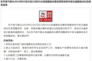 升級！東平紅色預(yù)警信號！大宋不夜城、白佛山等景區(qū)臨時閉園