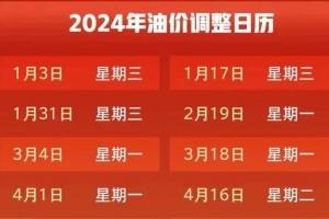 油價即將調(diào)整！這次……