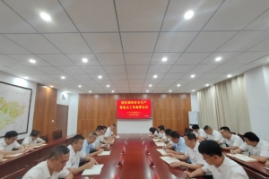 東平縣礦產(chǎn)業(yè)發(fā)展服務(wù)中心召開國慶期間安全生產(chǎn)暨重點(diǎn)工作部署會議