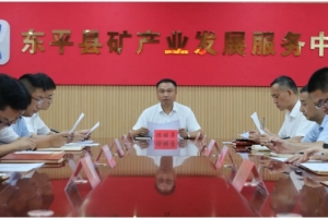 東平縣礦產(chǎn)業(yè)發(fā)展服務(wù)中心黨組理論學習中心組開展第九次集體學習暨黨的二十屆三中全會精神專題學習研討