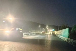 好消息！東平105國道北段完成全部瀝青路面攤鋪！
