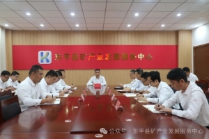 縣礦產(chǎn)業(yè)發(fā)展服務(wù)中心召開重點(diǎn)工作部署會議