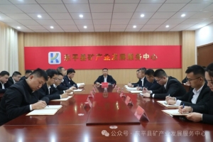 縣礦產(chǎn)業(yè)發(fā)展服務(wù)中心召開(kāi)重點(diǎn)工作部署會(huì)議
