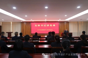 東平縣礦產(chǎn)業(yè)發(fā)展服務(wù)中心開(kāi)展學(xué)習(xí)貫徹習(xí)近平法治思想專(zhuān)題黨課